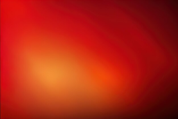 Red abstract composition with flowing design