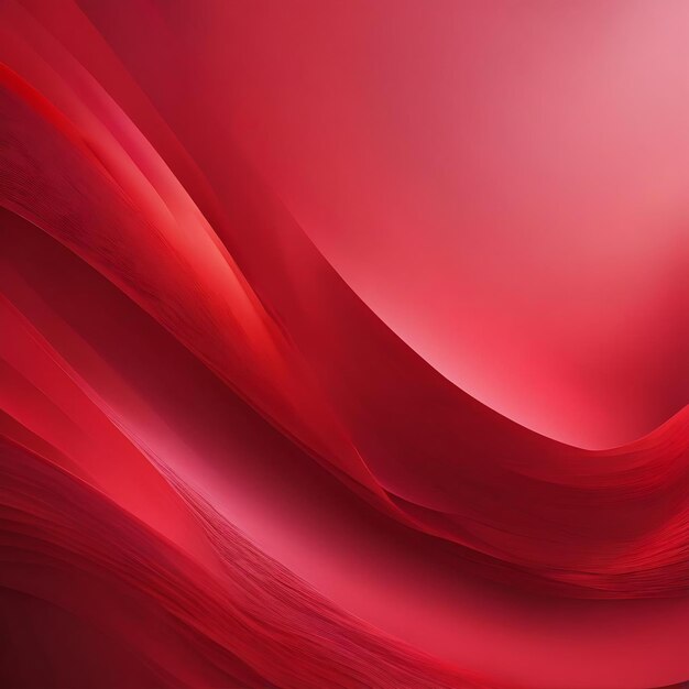 Red abstract gradient panorama background