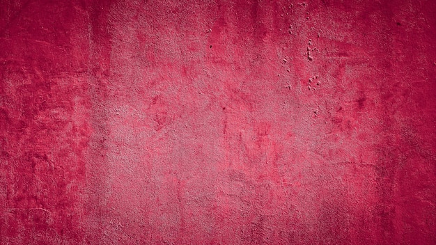 赤い抽象的な古いセメントコンクリート壁テクスチャ背景