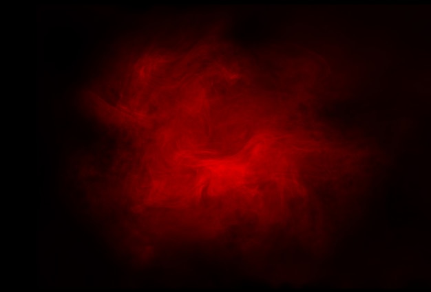 Photo red abstract smoky background