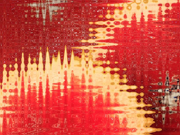 Red abstract texture with bright spots and