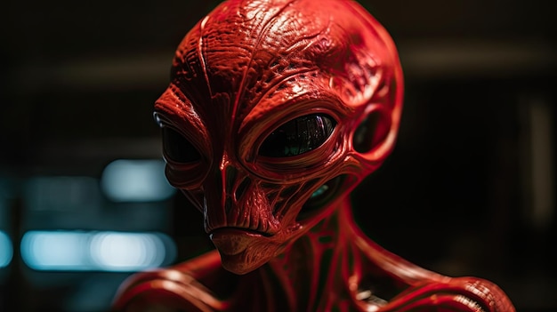 red alien