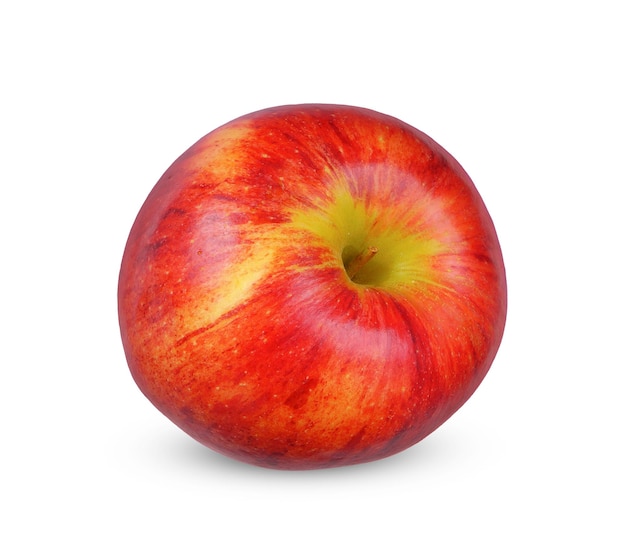 흰색 배경 사과 클리핑 경로에 고립 된 빨간 사과