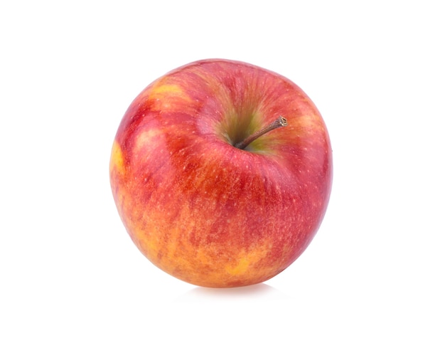 Red apple isolated on a white background