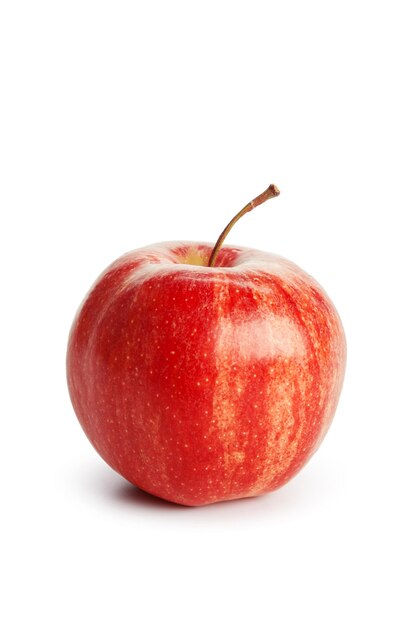 Red apple isolated on white background