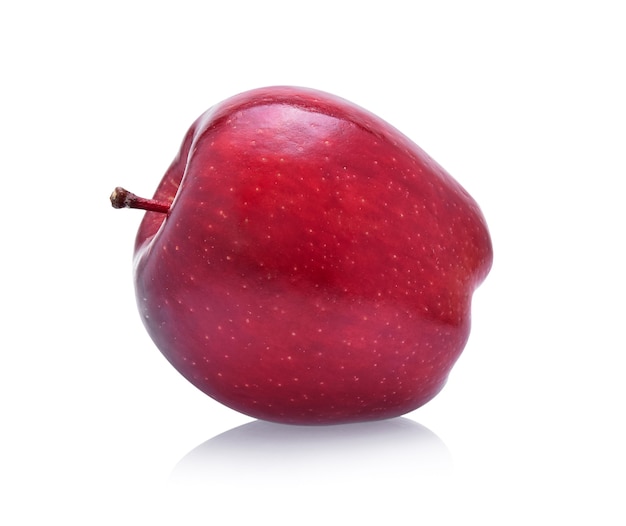 Red Apple isolated on white