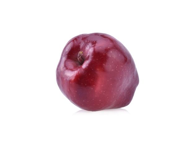 Red apple isolated