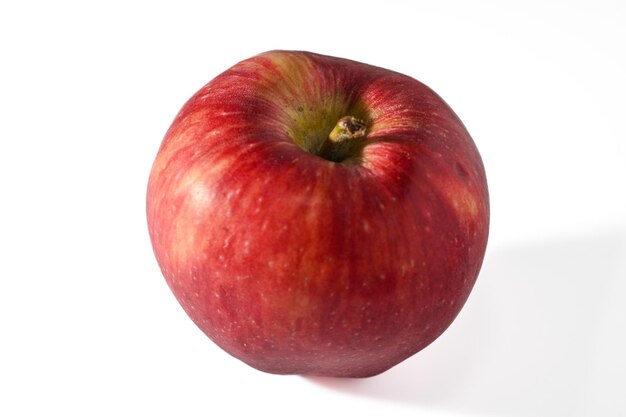 red apple on white background 2