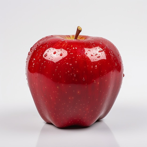 Red Apple with Smooth Surface