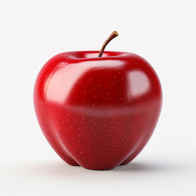 red apple