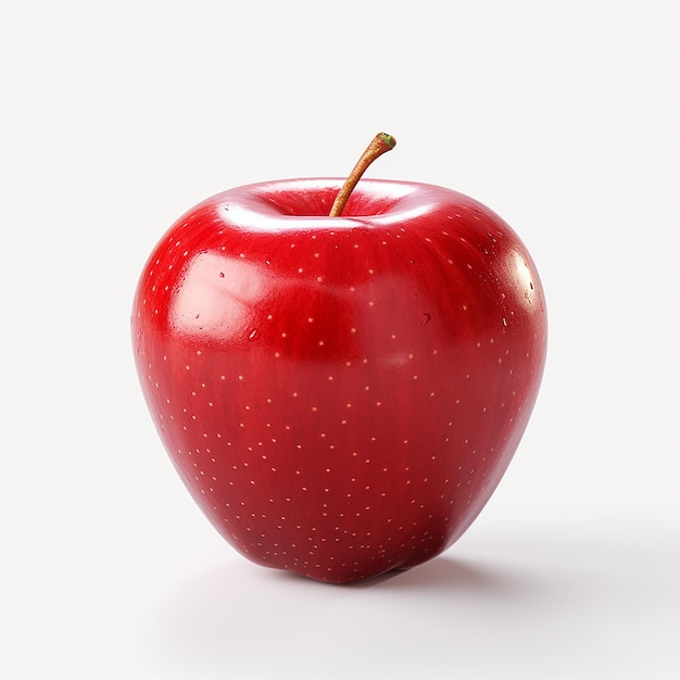 red apple