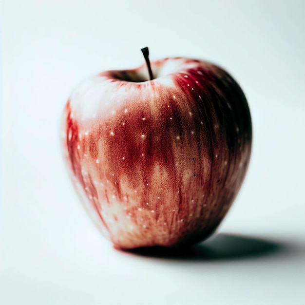 Photo a red apple