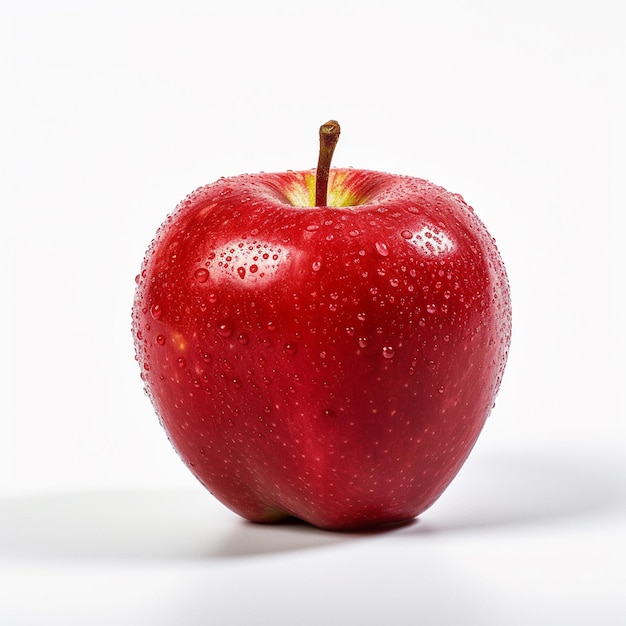 A red apple