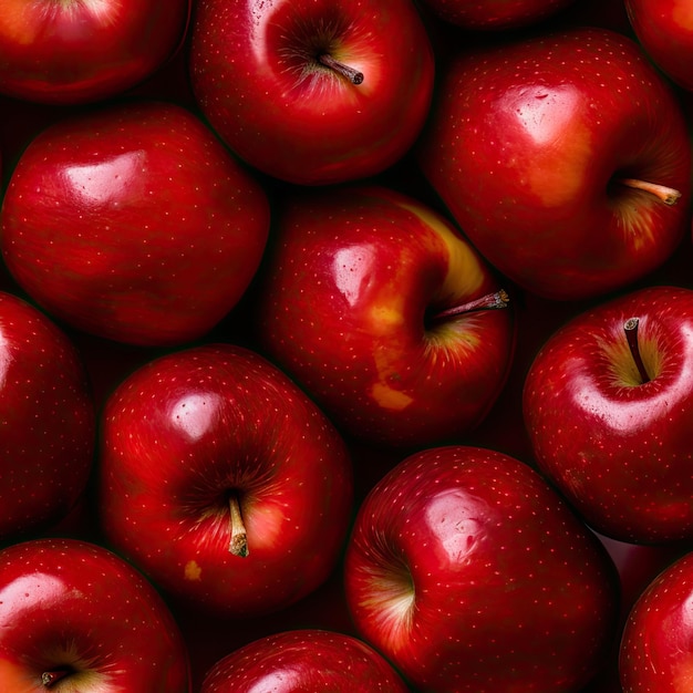 Red Apples as seamless tiles