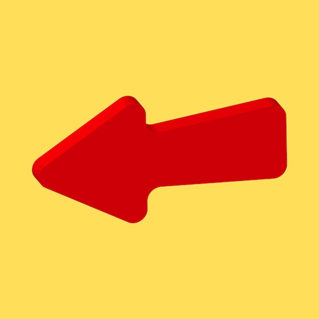 red arrow 3d red arrow 3d red arrow in different style and shapes 130