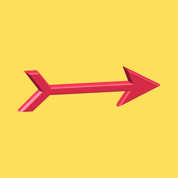 Red Arrow 3d Red Arrow 3D Red arrow In Different Style and shapes 246