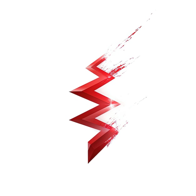 red arrow pointing right on white background illustration in the style of animated gifs