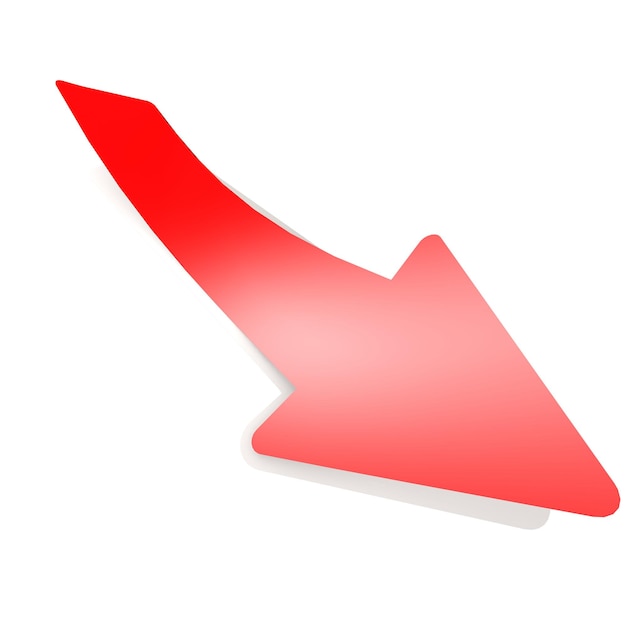 Photo red arrow