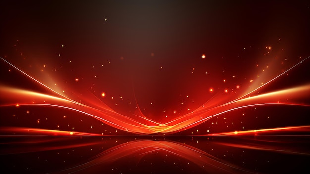 red background design