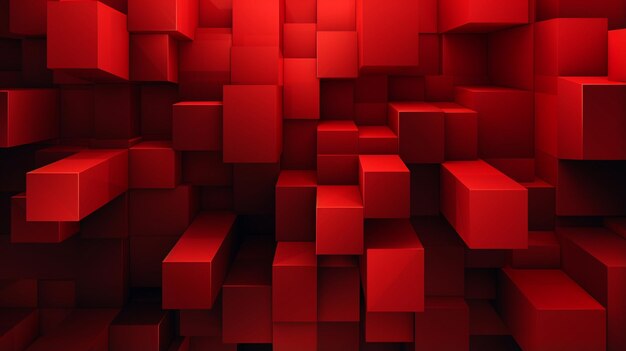 Photo red background geometric abstraction