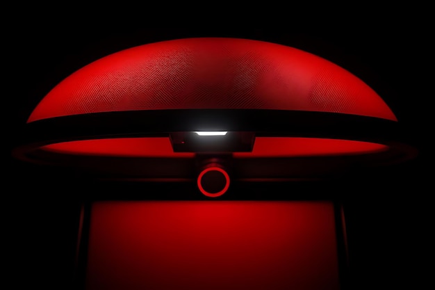 red background light wallpaper