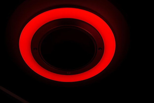 Photo red background light wallpaper