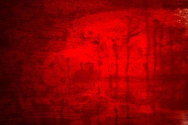 Red Background Scary bloody wall white wall with blood splatter for halloween background