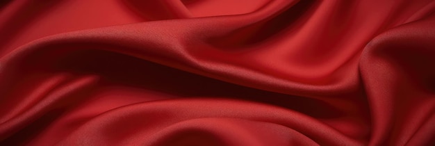 red background silk fabric