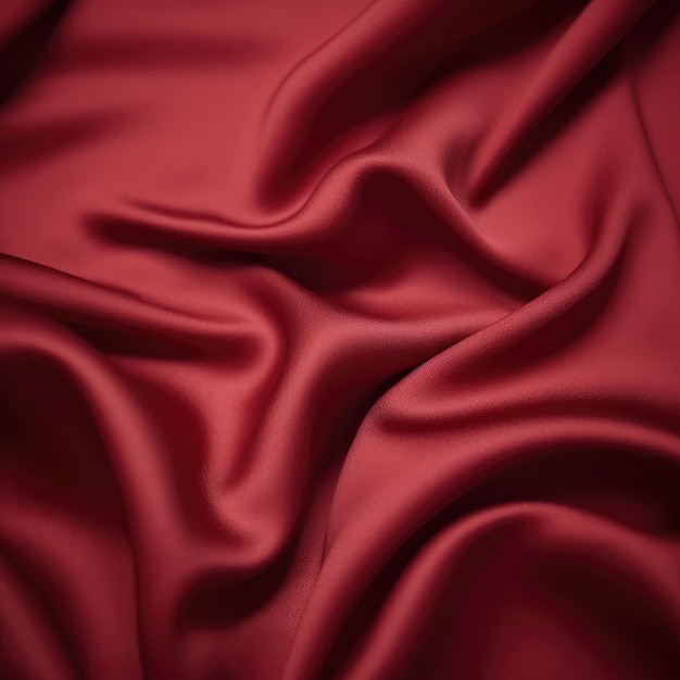 red background silk fabric