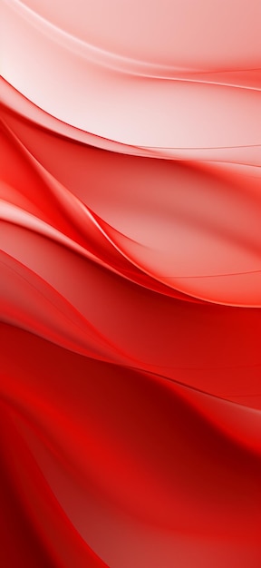 Red background silk texture ai generative