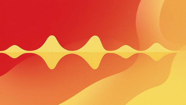 red background with abstract wavy texture modern simple gradient