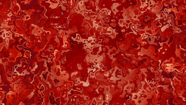 a red background with a pattern of water drops.