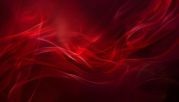 a red background with a red and red swirl