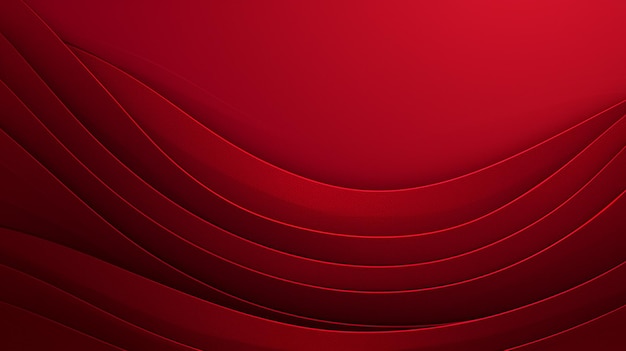 red background with red waves