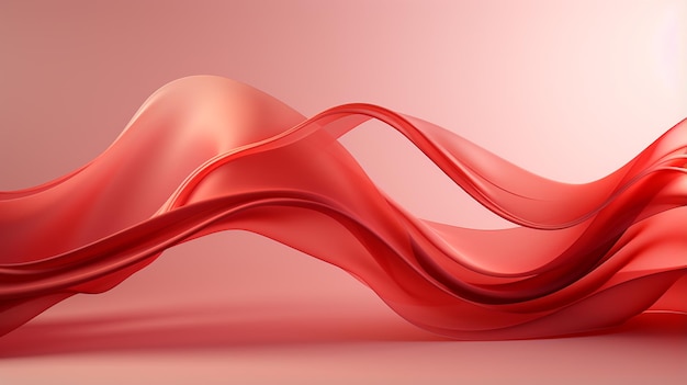 Red background with a soft wave red background red background