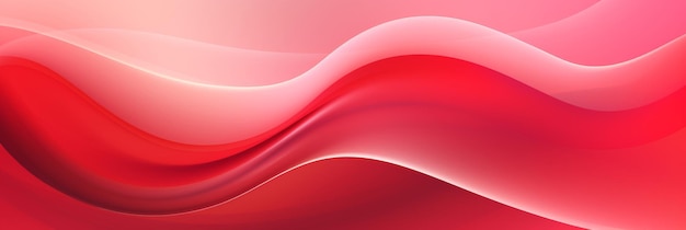 red background with wavesbanner