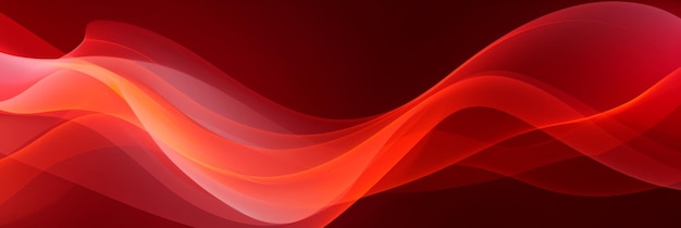 red background with wavesbanner