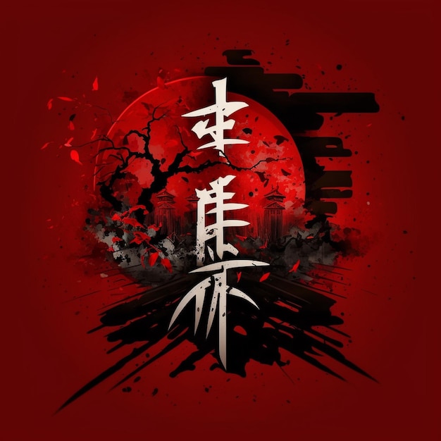 A red background with the word moon in the middle and the word moon in the middle.