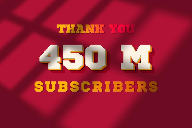 A red background with the words " 450 m " on it.