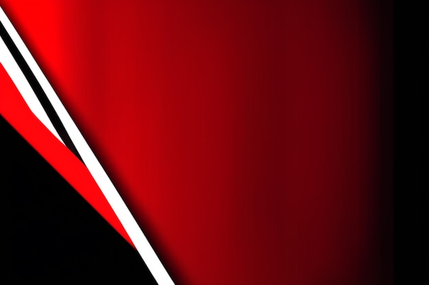 red background