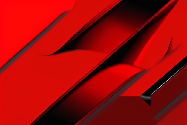 red background