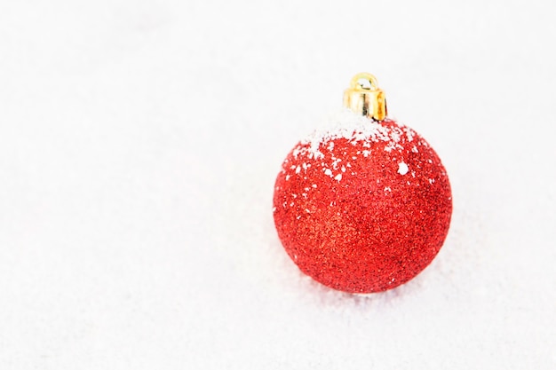 Red Ball for the Xmas tree decoration