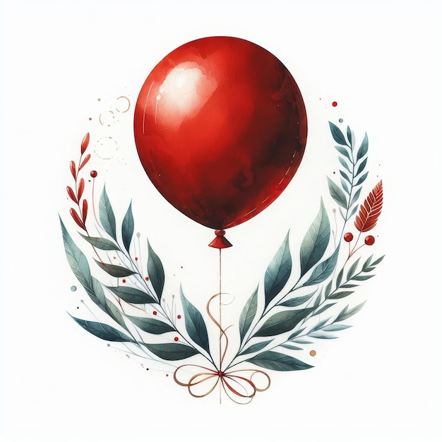 red ballon