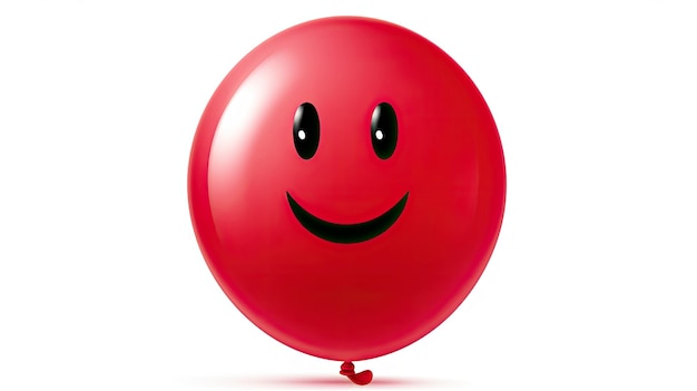 Red Balloon Emoji Fun