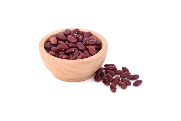 Red beans isolated
