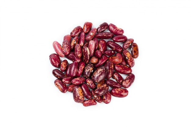 Red beans isolated