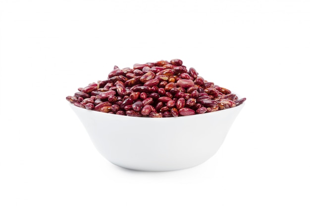 Red beans isolated