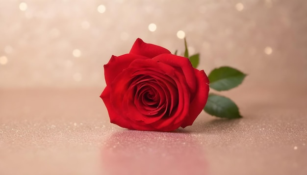 red beautiful blooming rose