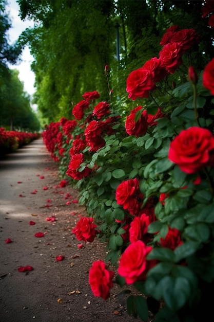 Red beautiful rose for wallpapers