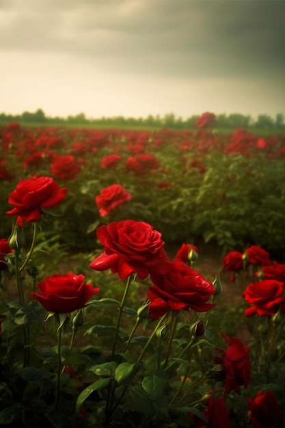 Red beautiful rose for wallpapers